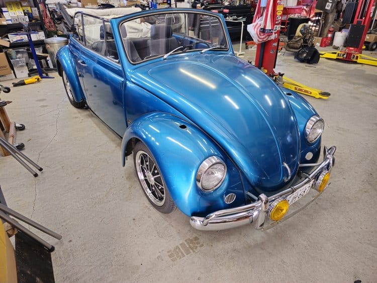Wheel after ceramic wheel coating application